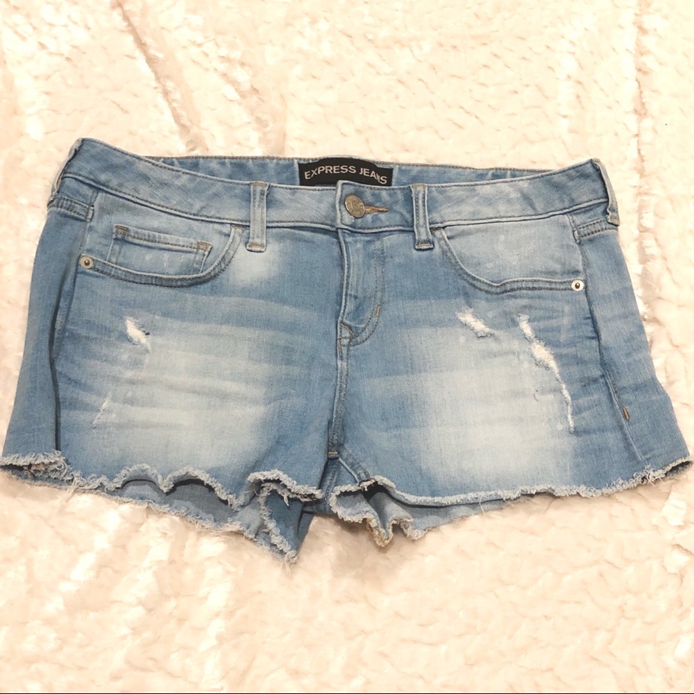 Express Jeans Cutoff Shorts